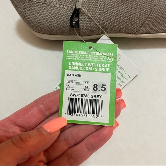 sanuk Katlash Pointed Bootie style, Removable antimicrobial footbed, size 8.5 - Picture 6 of 6